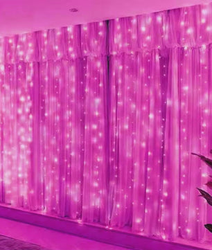 LED Gordijn Lichtjes met Afstandsbediening - USB Feestverlichting voor Huis, Bruiloft & Kerst