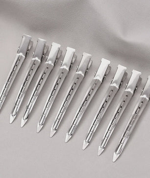 Professionele Haarclips Set - Metalen Kappers Clips voor Styling & Sectie