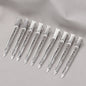Professionele Haarclips Set - Metalen Kappers Clips voor Styling & Sectie