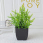 Kunstplant in Zwarte Pot - Decoratieve Groene Plant voor Huis, Kantoor & Feest