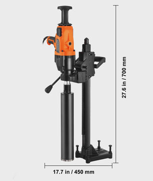 Krachtige Handzame Kernboormachine: 2000W/2600W, Nat & Droog Boren met Diamant