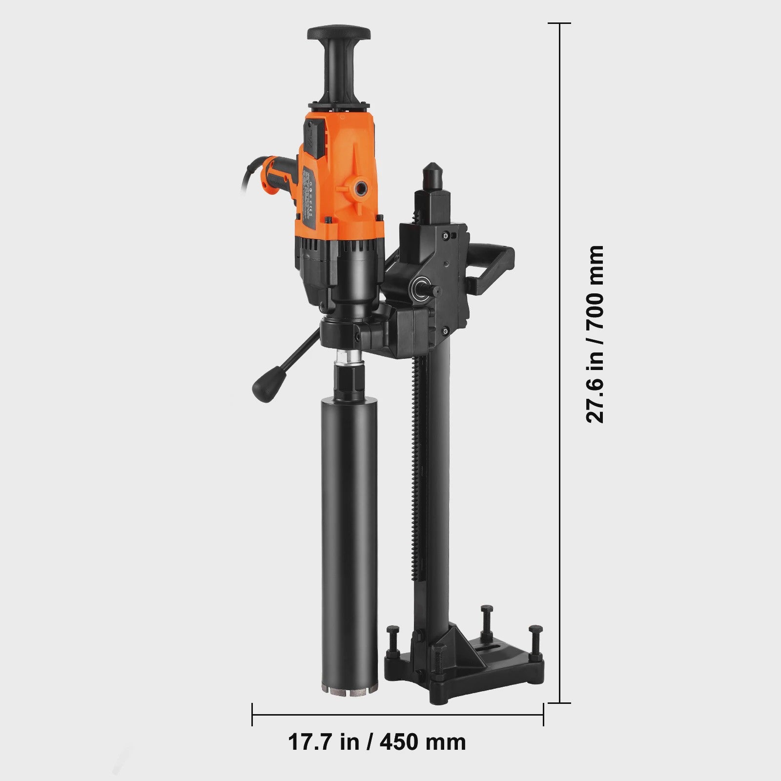 Krachtige Handzame Kernboormachine: 2000W/2600W, Nat & Droog Boren met Diamant