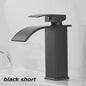 Waterval Wastafelkraan - Dubbele Bediening Warm & Koud - Stijlvolle Badkamer Mixer Kraan