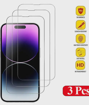 Gehard Glas Screenprotector voor iPhone 14 Pro & 15 Pro - Krasbestendig & HD Helder