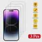 Gehard Glas Screenprotector voor iPhone 14 Pro & 15 Pro - Krasbestendig & HD Helder