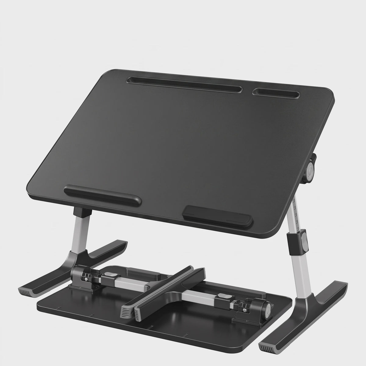 Verstelbare Laptoptafel voor Bed & Bank - Inklapbaar, Met Tablet/Telefoonhouder