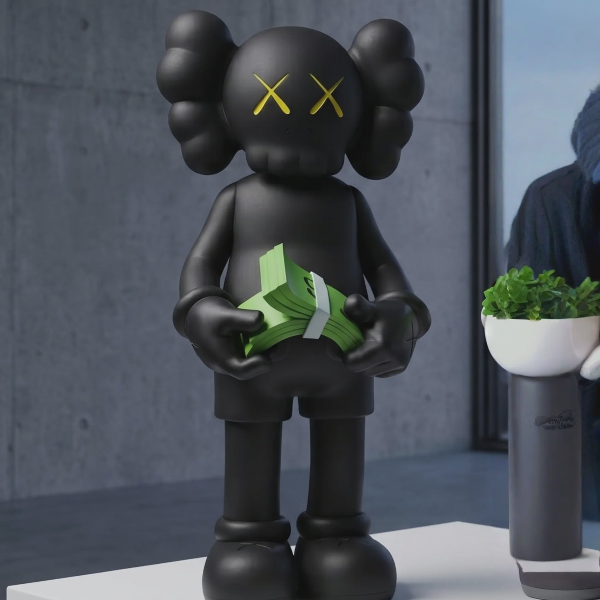 XX Bear Actiefiguur - Trendy Street Art Decoratie & Cadeau
