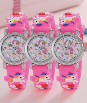 Unicorn Kinderhorloge - Kleurrijk Quartz Horloge voor Kinderen en Studenten