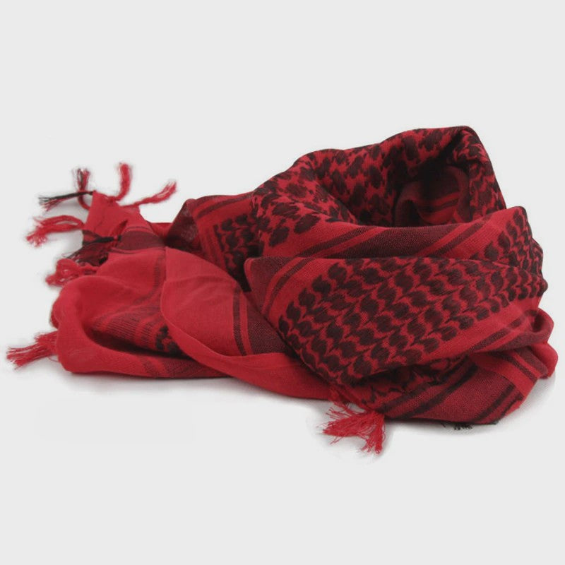 Tactische Keffiyeh Shemagh Sjaal - Katoenen Hoofddoek en Nekwarmer