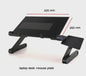 Verstelbaar Laptoptafel Bureau met Muisplank - Ergonomisch & Draagbaar