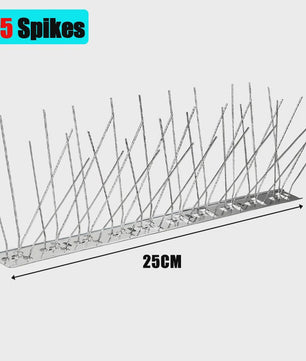 RVS Duivenpinnen Set - Vogelwering voor Tuin & Balkon