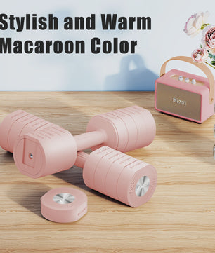 MERACH Verstelbare Dumbbell Set (2 stuks) - 4-in-1 Handgewichten voor Thuis, 1-4 kg per stuk