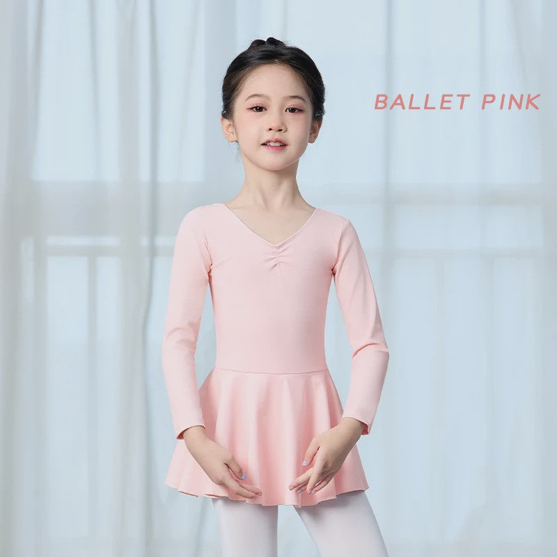 Schattige Ballet Leotard Jurk met Tutu voor Meisjes - Kortmouw Danskleding