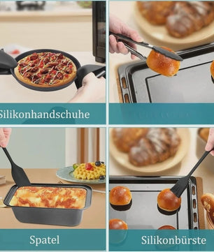 Uitgebreide Airfryer Accessoires Kit voor Dual Zone Airfryers (7.6L-9.5L)