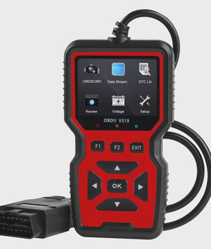 V519 OBD2 Autodiagnose Scanner Tool met Kleurenscherm voor Motorgezondheidscontrole