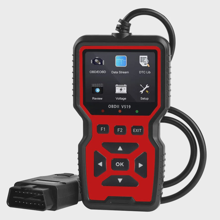 V519 OBD2 Autodiagnose Scanner Tool met Kleurenscherm voor Motorgezondheidscontrole
