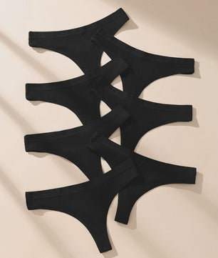7-Delige Dames Strings Set - Zacht Katoen, Sexy & Comfortabel Ondergoed