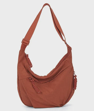 Trendy Dames Schoudertas van Zacht Materiaal - Casual Hobo Crossbody Tas