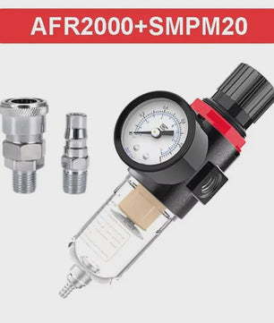AFR-2000 Pneumatische Filter met Drukvregelaar en Manometer