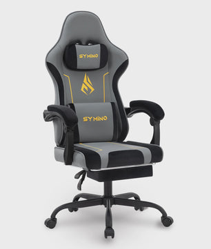 Ergonomische Gaming Stoel met Latex Kussen, Voetensteun & 130kg Capaciteit - Race Stijl