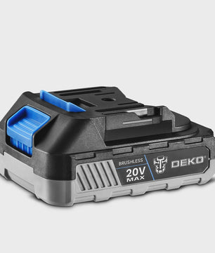 DEKO 20V Accu 1500mAh Li-ion - Snel Laden & Veilig voor Elektrisch Gereedschap