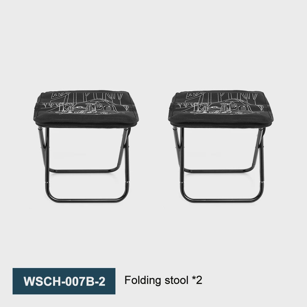 Lichtgewicht Opvouwbare Camping Stoel - 900D Oxford & RVS - 100kg Draagvermogen