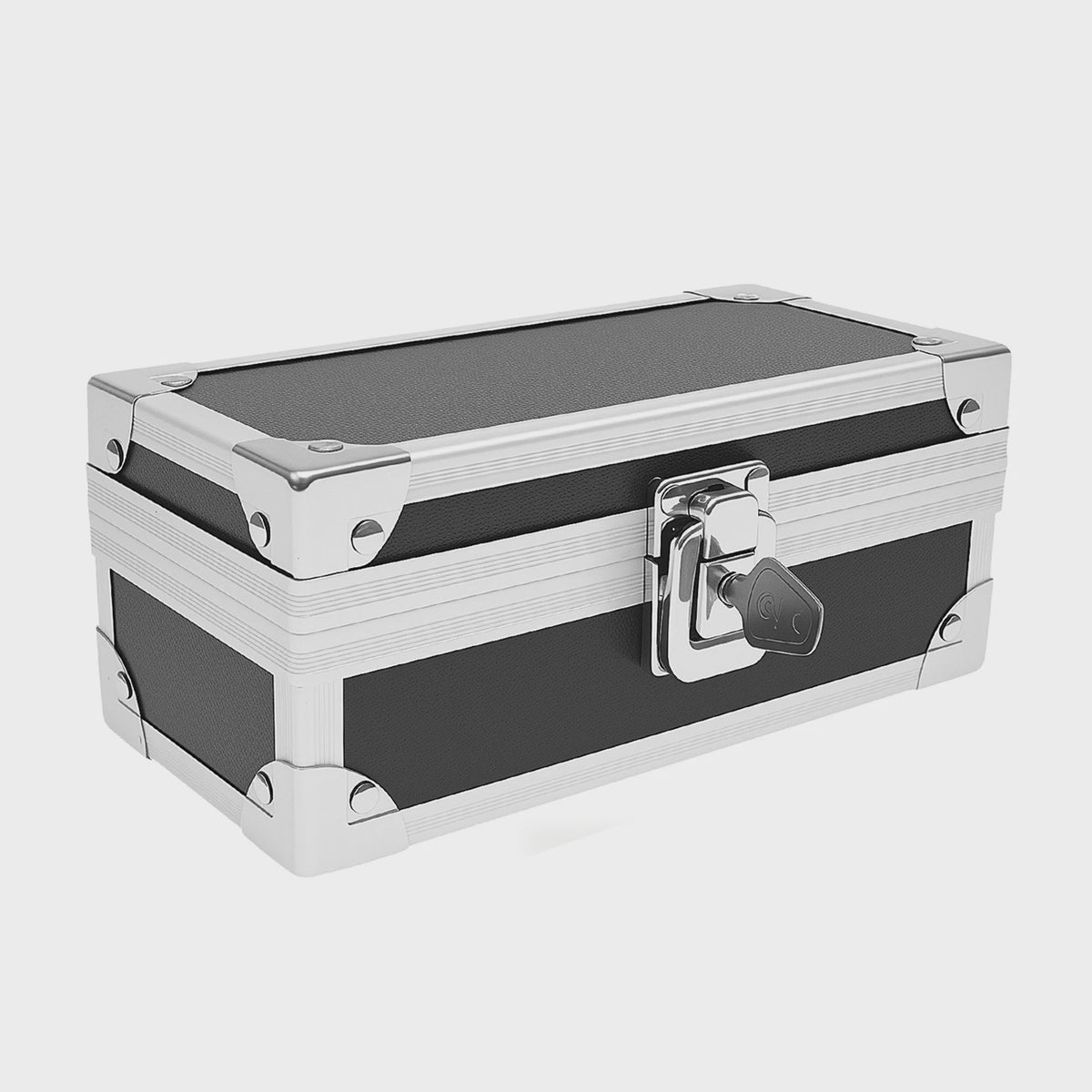 Afsluitbare Aluminium Geldkist met Sleutel - Veilige Draagbare Opbergbox voor Geld, Sieraden & Waardevolle Spullen