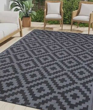Omkeerbaar Waterdicht Buitentapijt - Ideaal voor Terras, Camping & RV