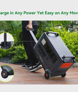 OSCAL PowerMax 6000 Robuust Power Station: 3600Wh, 6000W, App-gestuurd