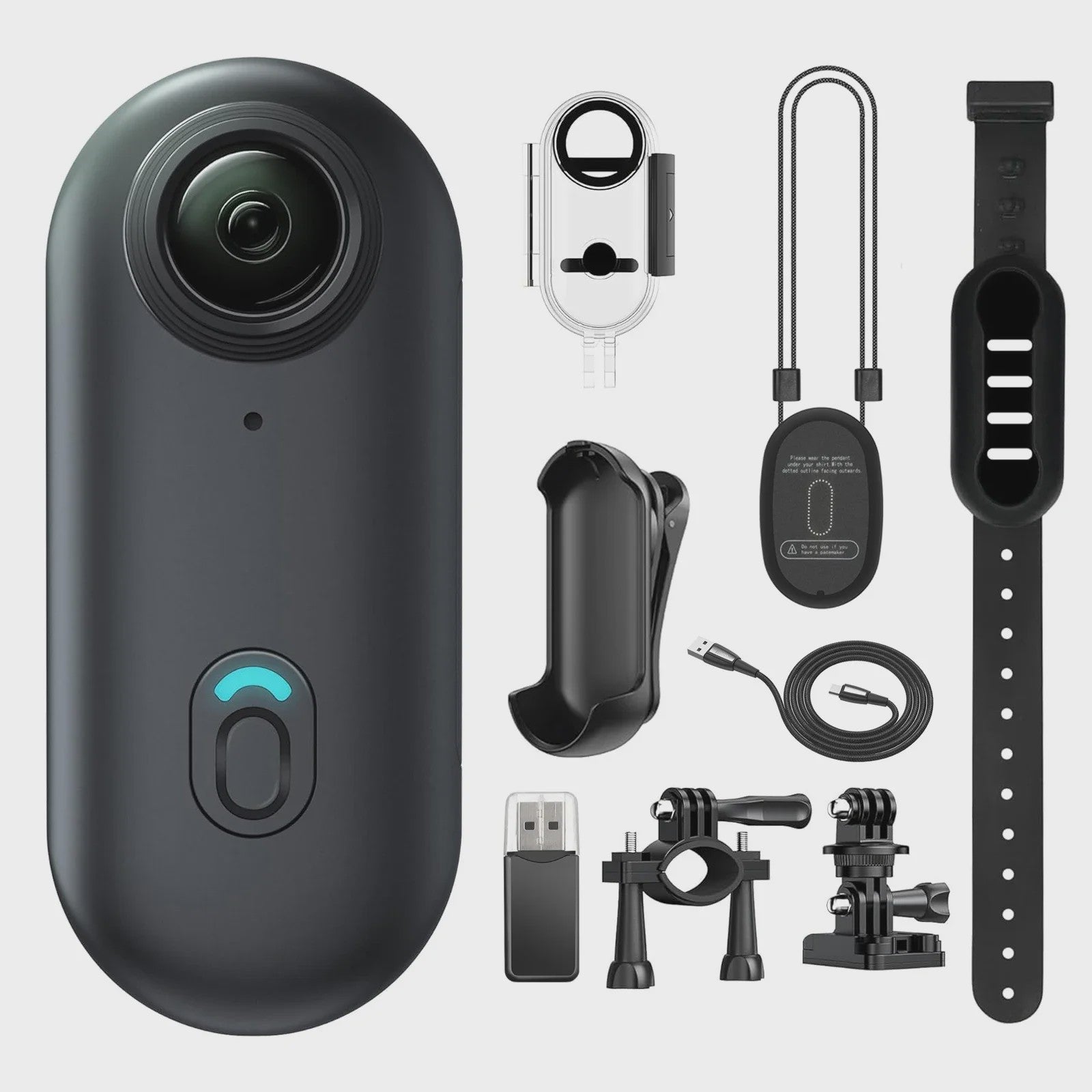 Mini Body Camera Full HD met WiFi - Draagbaar voor Motor, Fiets & Sportactie