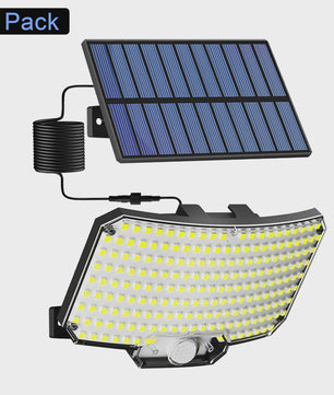 Krachtige Buiten Zonne-energie Lamp met 234 LED's, Bewegingssensor, Afstandsbediening en IP65 Waterdichtheid