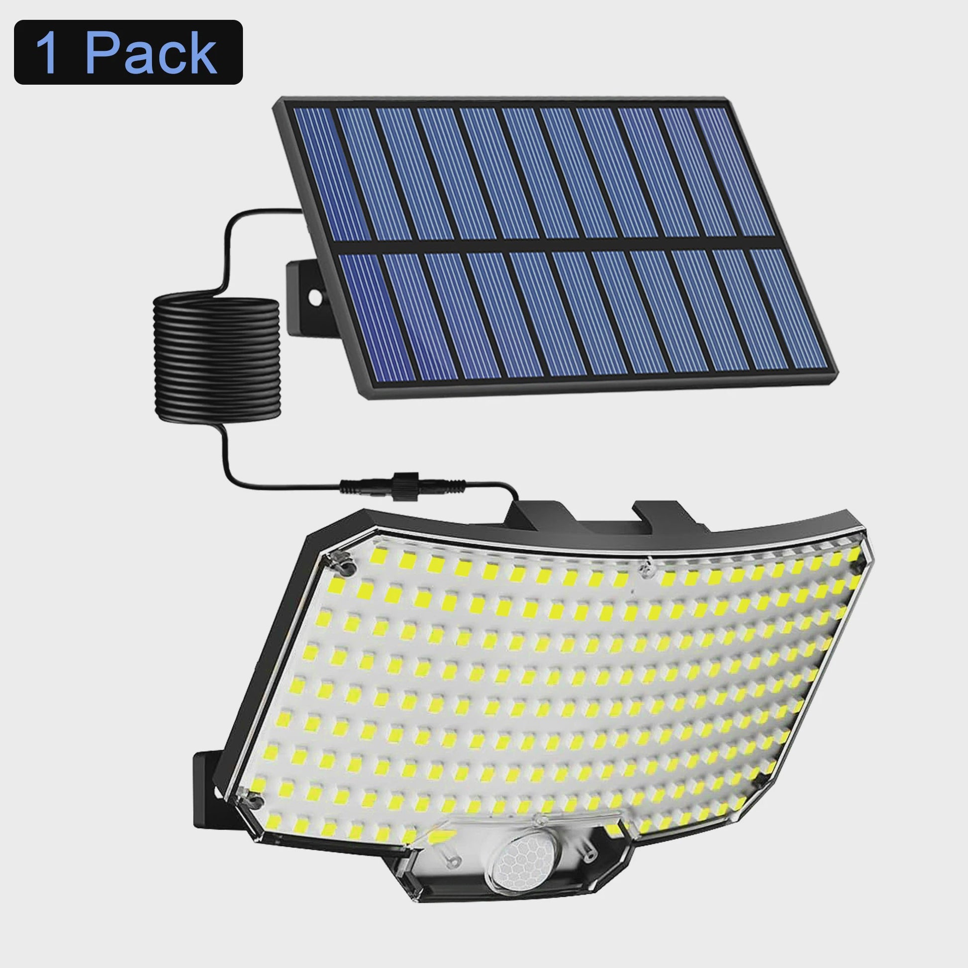 Krachtige Buiten Zonne-energie Lamp met 234 LED's, Bewegingssensor, Afstandsbediening en IP65 Waterdichtheid