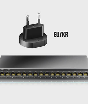 Gigabit Netwerk Switch 16 Poorten 1000Mbps - High Performance Smart Ethernet Hub