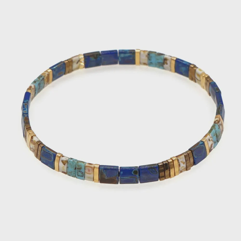 Go2boho Miyuki Tila Kralen Armband - Boho Stijl voor Dames