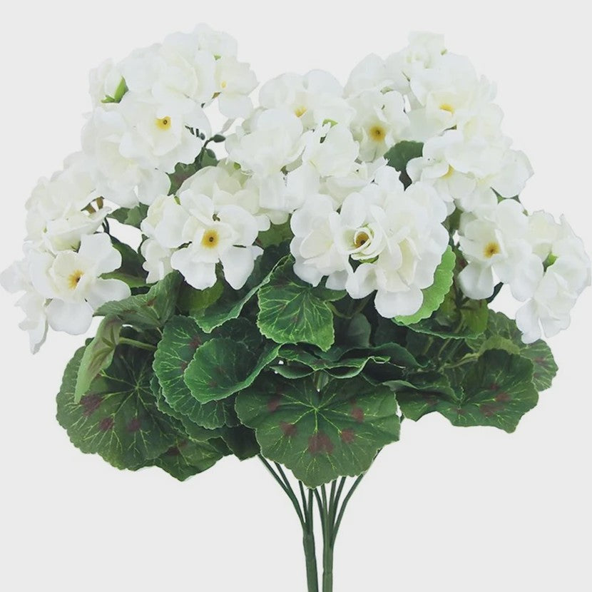 Zijden Begonia Kunstbloem - UV-bescherming voor Buiten & Binnen Decoratie