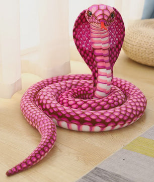 Pluche Cobra Slang Knuffel - Verkrijgbaar in 80, 170 & 240cm