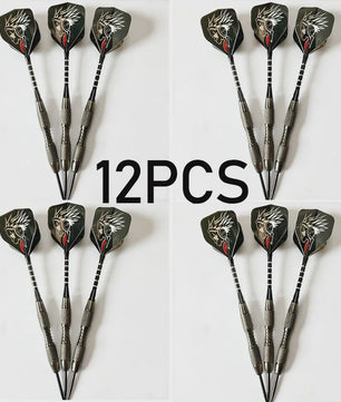 Professionele Dartpijlen Set (3 stuks) - Stalen Pijlpunten & Shafts