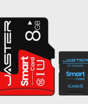 JASTER Class 10 Micro SD Kaart 8GB - 128GB | TF Kaart voor Telefoon, Camera, Computer