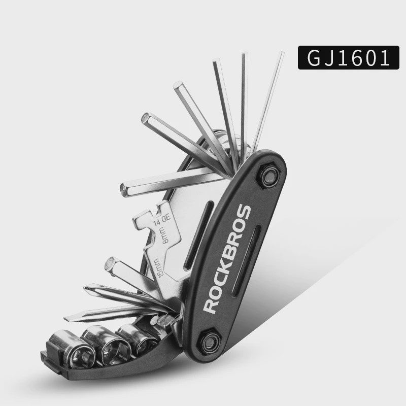 16-in-1 Fiets Multitool Reparatie Set - Compact Fietsgereedschap