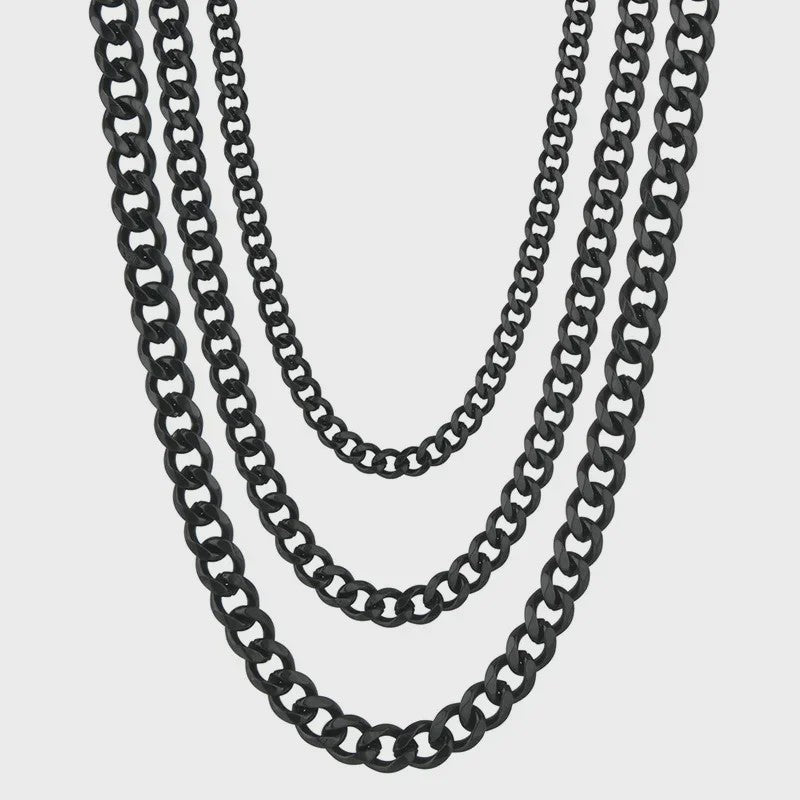 Gouden Roestvrij Stalen Cuban Link Kettingen voor Heren & Dames | 3.5-7MM Breedte | 45-70CM Lengte