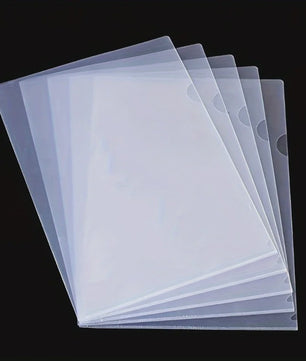 50x A4 PVC Waterproof L-vormige Mappen - Documenthouders voor Kantooropslag
