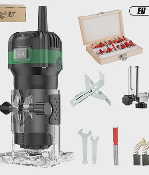 Krachtige 1380W Elektrische Hout Router & Trimmer voor Frezen, Graveren en Frezen