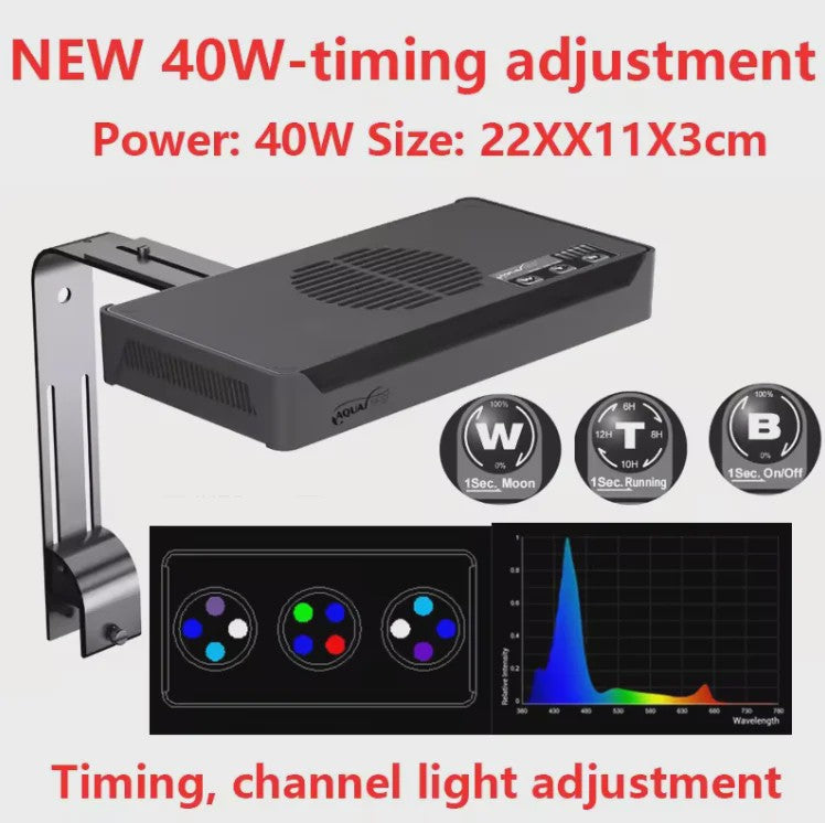 Spectra Nano 029 Aquariumverlichting 30W - Zoutwater, Koraalrif & Vistank met Touch Control