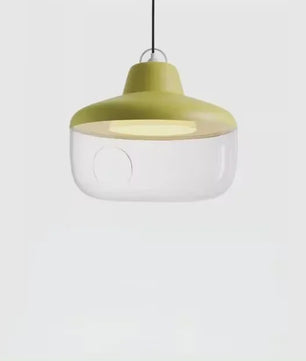 Moderne Glazen LED Hanglamp met Decoratieve Elementen - Sfeervolle Verlichting voor Woonkamer & Kinderkamer