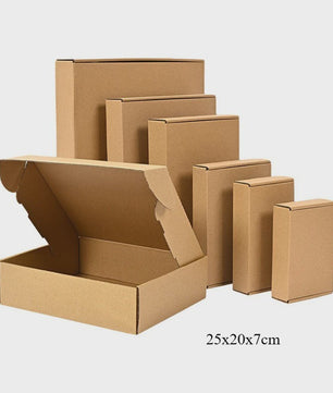 Set van 10 of 20 Bruine Kartonnen Verzenddozen & Mailers - Stevig Kraftpapier