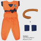 Son Goku Kinder Cosplay Kostuum - Anime Dragon Ball Z Outfit voor Feestjes & Halloween