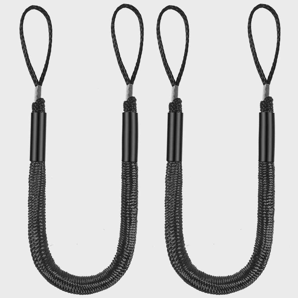 2x Bungee Docking Lijn voor Boten, Kajaks & Jetski's - 1.2m tot 1.65m Uittrekbaar