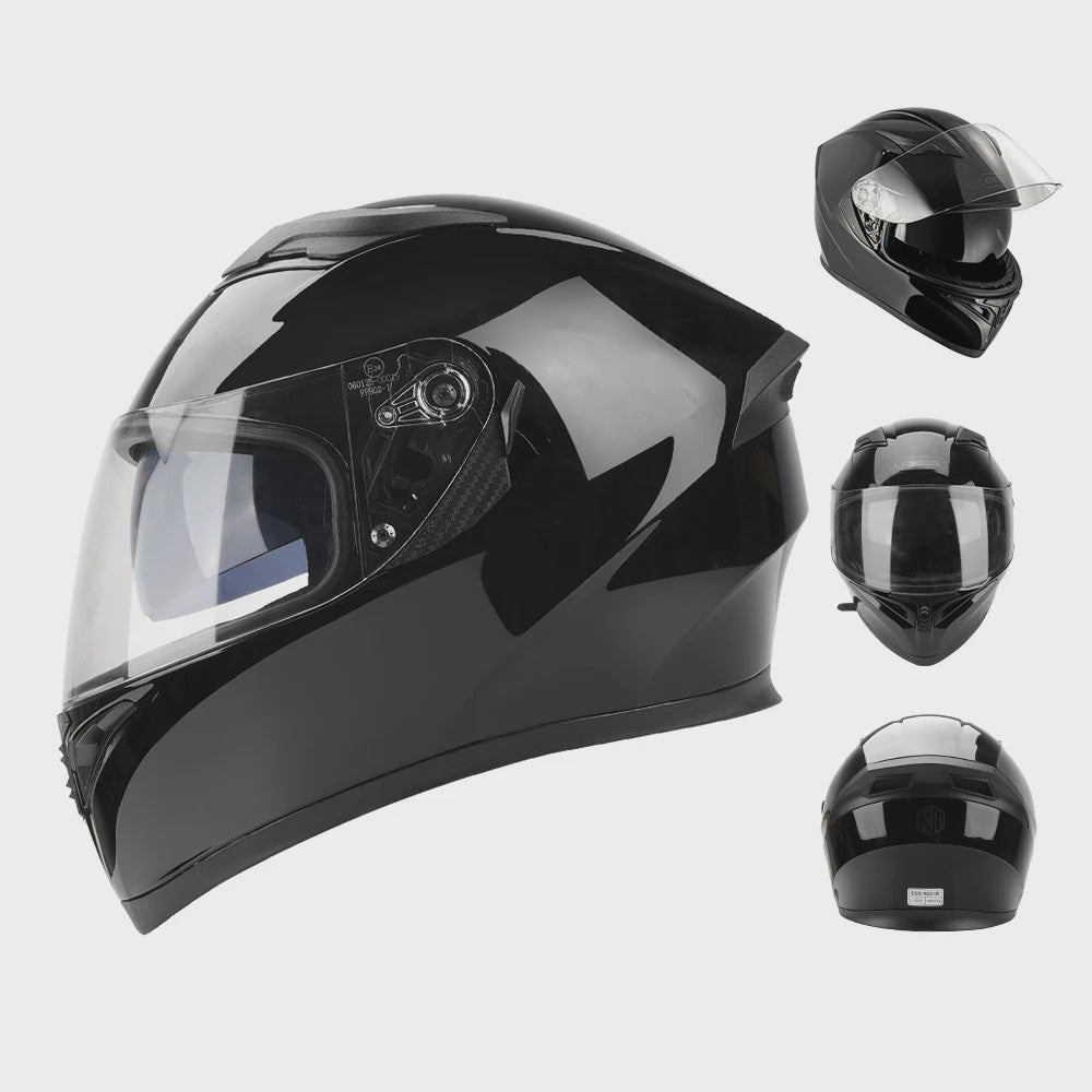 KEMITOUR Integraal Motorhelm ECE Goedgekeurd - Volledig Gelaat - Street & Racing
