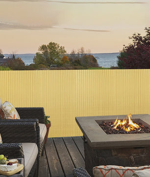 PVC Balkon- en Tuinscherm 80-200cm Hoog, 300-500cm Lang - UV-beschermend & Ondoorzichtig