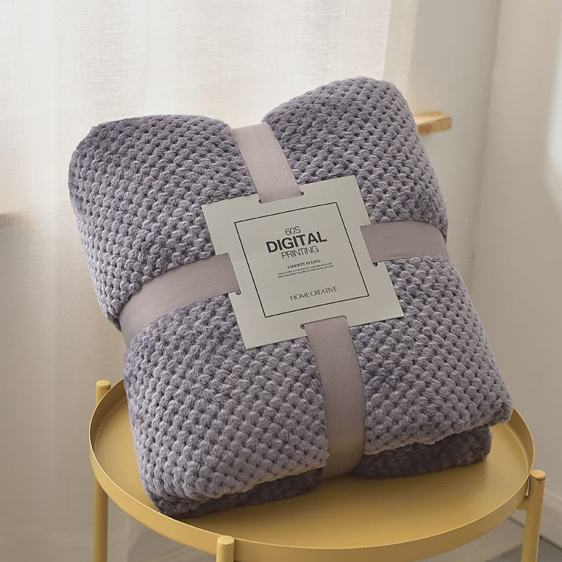 Zachte Fleece Baby Deken - Warm & Comfortabel voor Pasgeborenen, Kinderwagen & Kinderkamer
